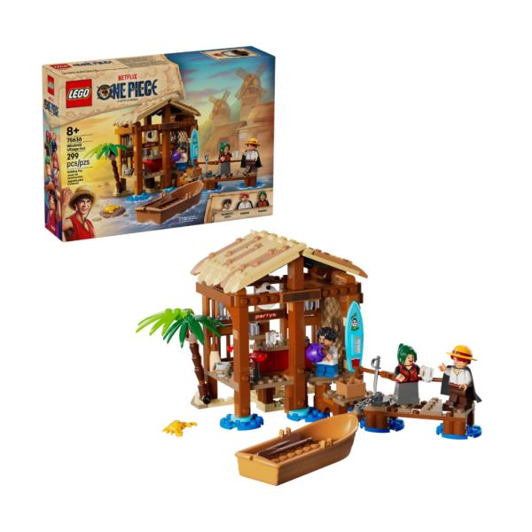 『現貨』LEGO 75636 ONE PIECE-風車村小屋 盒組 