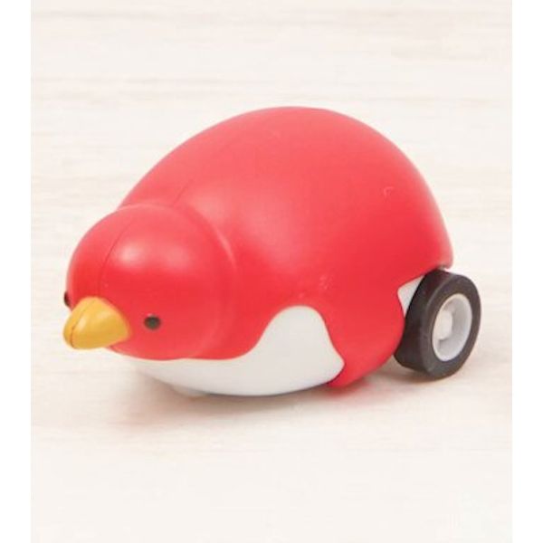 4A341『現貨』壽司企鵝迴力車 Qualia 扭蛋 轉蛋 