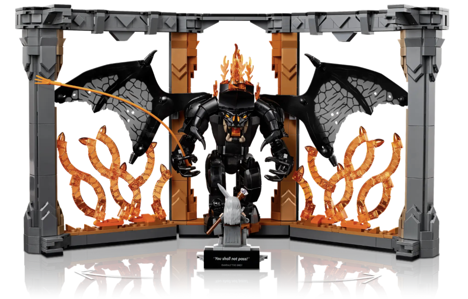 『現貨』LEGO 10367 魔戒：炎魔™ 書擋擺飾 盒組 