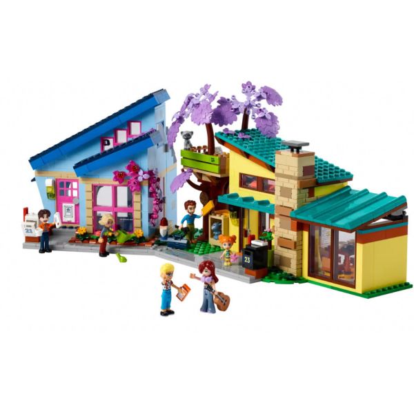 『現貨』LEGO 42620 Friends-歐利的家和佩斯莉的家 盒組 