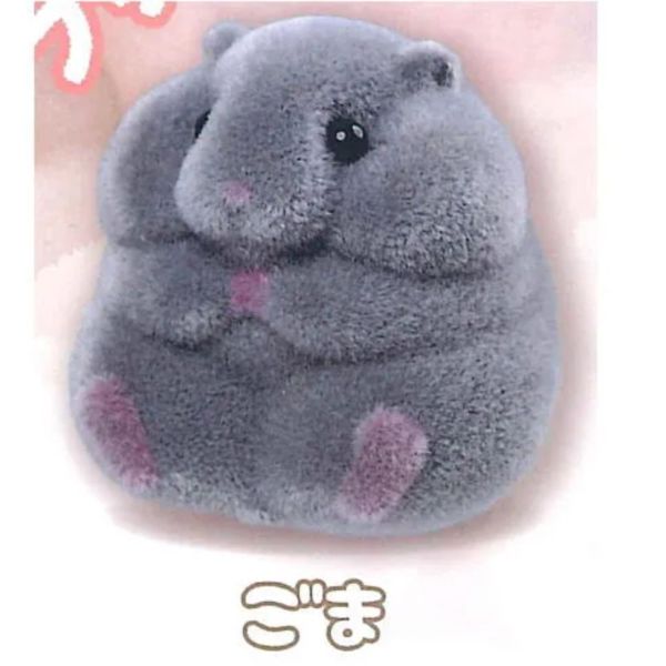 5A102『現貨』長毛植絨倉鼠公仔  YELL  扭蛋   轉蛋 