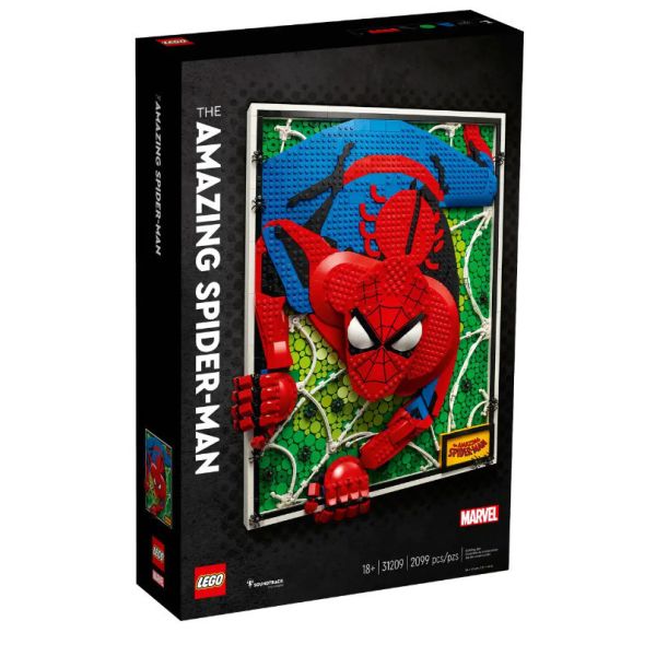 『現貨』LEGO 31209 Art-驚奇蜘蛛人 盒組 