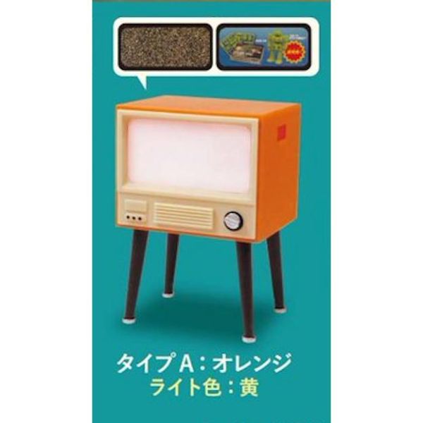 5A951『現貨』復古電視機模型燈P4   J.DREAM  扭蛋   轉蛋 