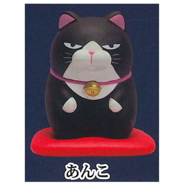 3A912『現貨』鬍鬚饅頭貓正坐公仔P3 AMUSE 扭蛋 轉蛋 