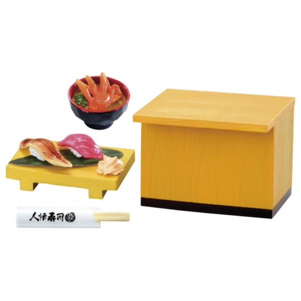 R214『現貨』嘿久等了!下町的人情壽司 RE-MENT 盒玩 