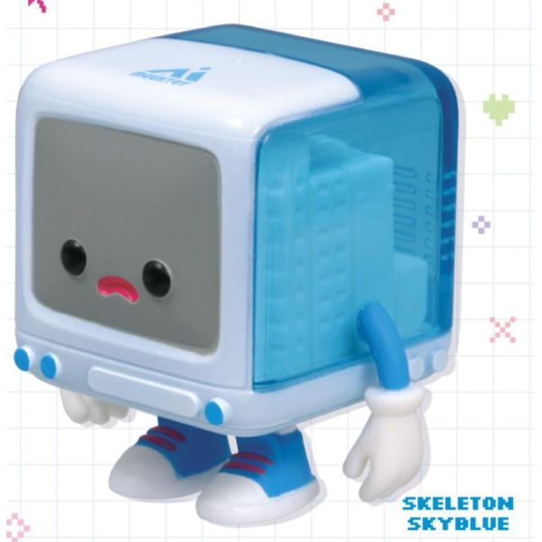 5A295『現貨』懷舊PC男孩公仔  Qualia  扭蛋   轉蛋 