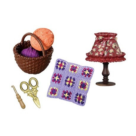 R185『現貨』奶奶的手工藝部屋場景組 RE-MENT 盒玩 