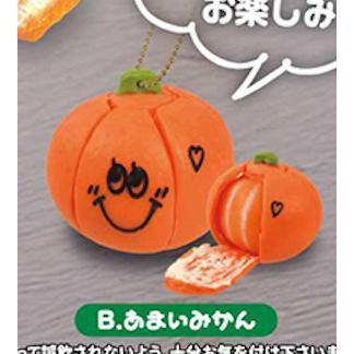 5A544『現貨』捏捏插畫橘子吊飾   ToysSpirits   扭蛋   轉蛋 