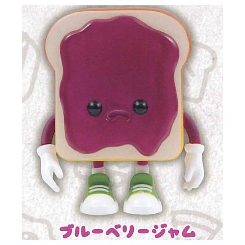 1A562『現貨』吐司麵包男孩公仔 Qualia 扭蛋 轉蛋 