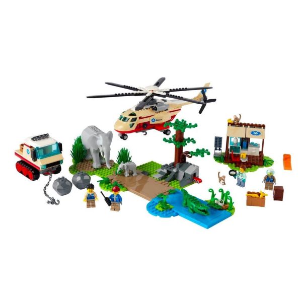 『現貨』LEGO 60302 City-野生動物救援行動 盒損 盒組 
