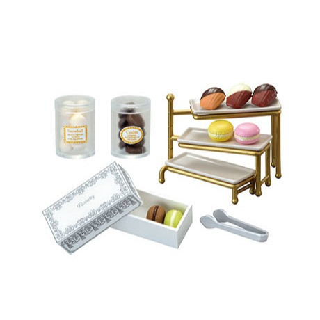 R301『現貨』袖珍petit chocolaterie巧克力店鋪 RE-MENT 盒玩 