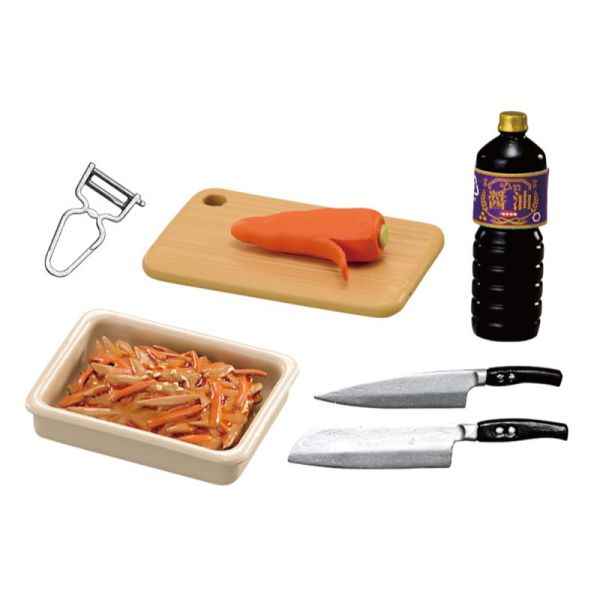 R340『現貨』袖珍美味料理廚房工具組 RE-MENT 盒玩 