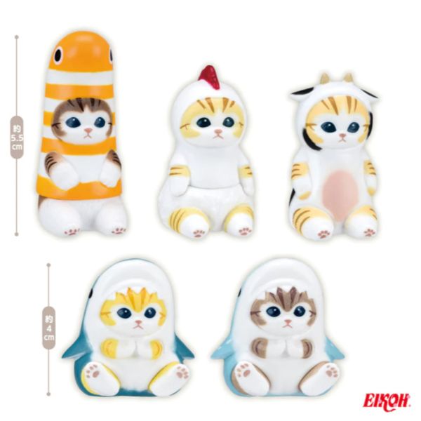 R132『現貨』貓福珊迪造型公仔盲盒 EIKOH 盒玩 