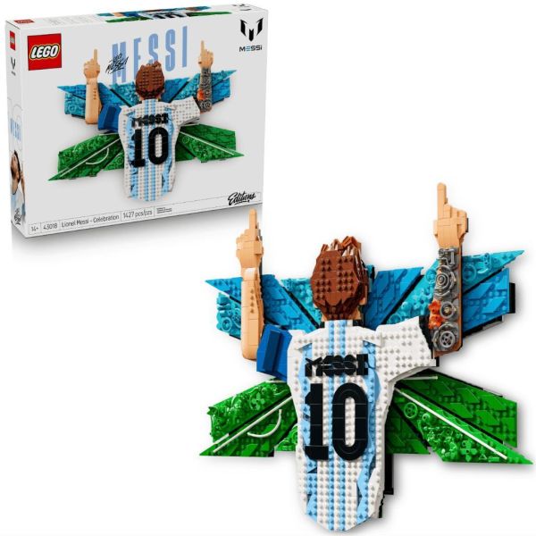 『現貨』  LEGO 43018	萊納爾·梅西－慶祝時刻    盒組 