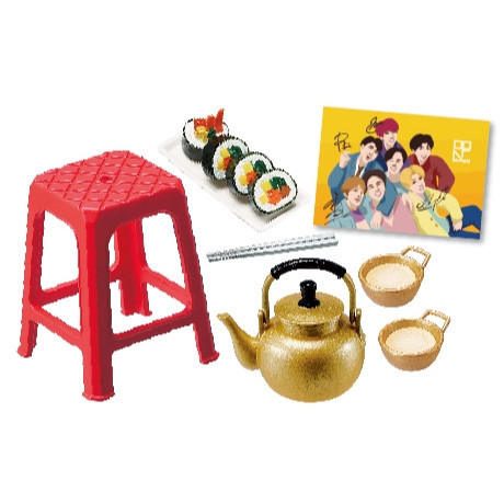 R238『現貨』霓虹與浪漫的韓國攤販小吃之夜 RE-MENT 盒玩 