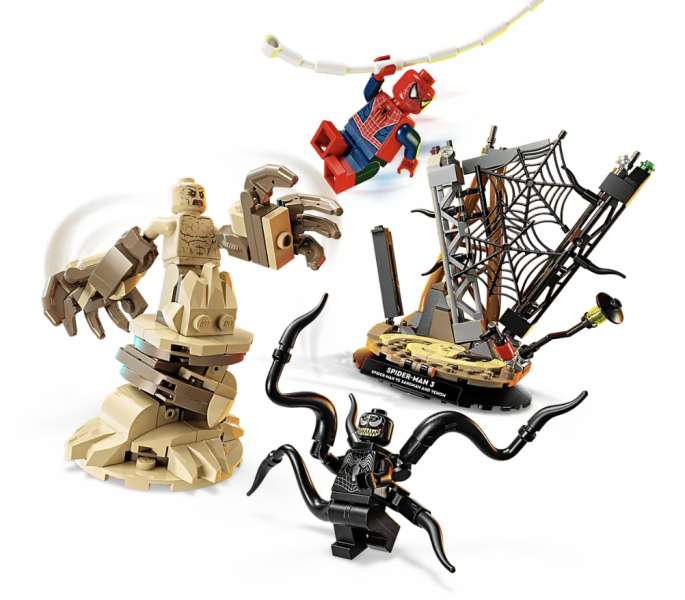 『現貨』LEGO 76334    SH 史詩級對決：蜘蛛人 vs. 沙人  盒組 