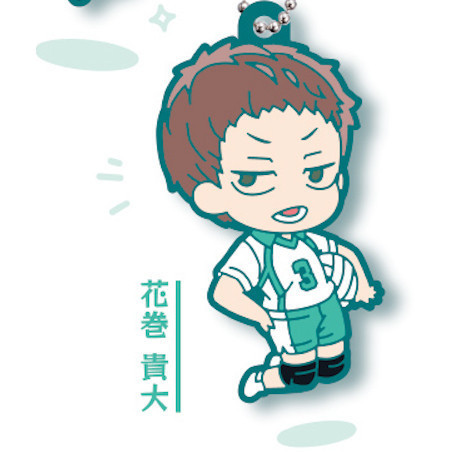 3A547『現貨』排球少年Q版人物軟膠吊飾 青葉城西高校 T-ARTS 扭蛋 轉蛋 