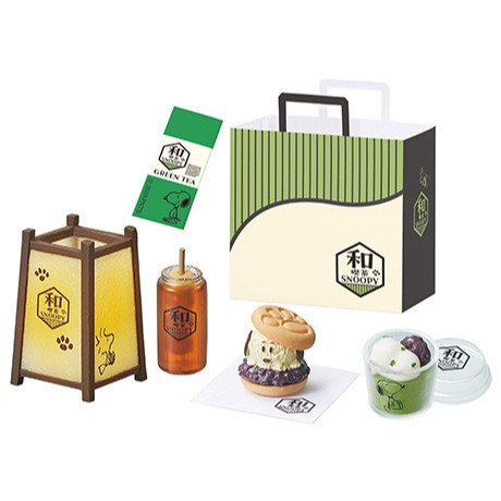 R178『現貨』史努比和喫茶 RE-MENT 盒玩 