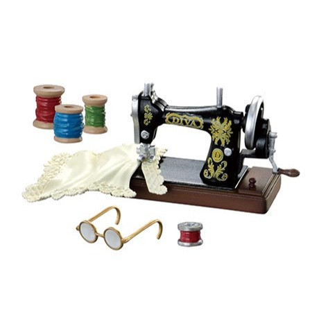 R185『現貨』奶奶的手工藝部屋場景組 RE-MENT 盒玩 