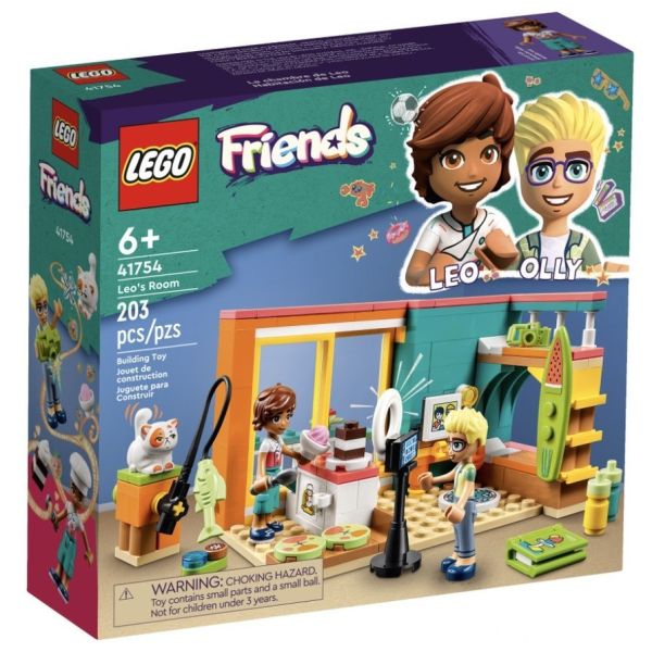 『現貨』LEGO 41754 Friends-李奧的房間 盒組 