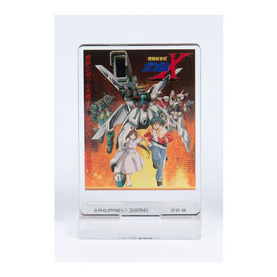 1A613『現貨』機動戰士鋼彈海報壓克力立牌02 扭蛋 轉蛋 