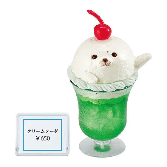 2A53『現貨』復古喫茶店餐點動物寶寶 BANDAI 扭蛋 轉蛋 