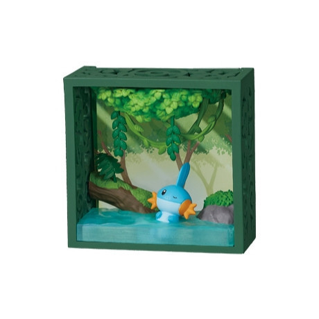 R213『現貨』寶可夢框架深綠之森 RE-MENT 盒玩 