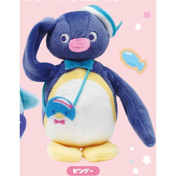 5A478『現貨』企鵝家族x山姆企鵝絨毛玩偶  Qualia  扭蛋   轉蛋 