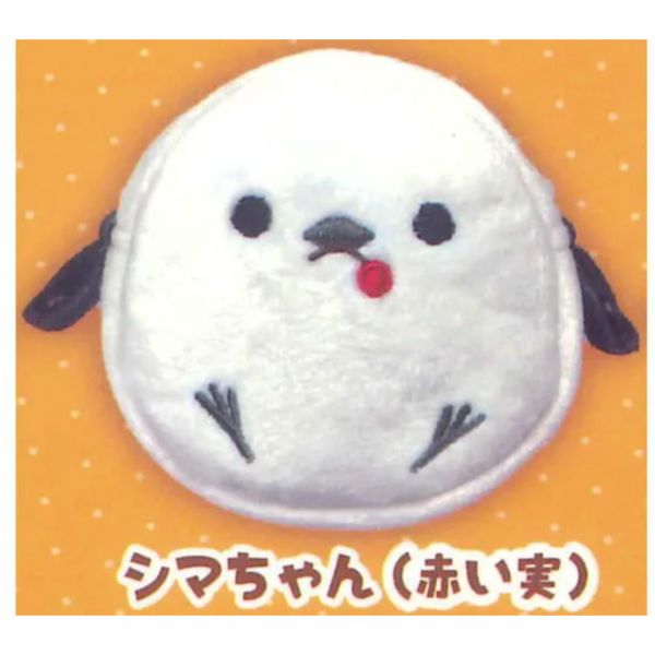 4A969『現貨』銀喉長尾山雀坐姿小物袋P2 AMUSE 扭蛋 轉蛋 