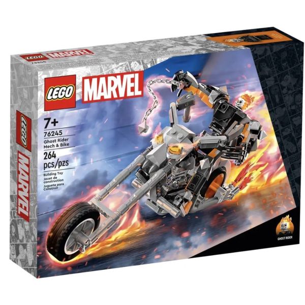『現貨』LEGO 76245 SH-Ghost Rider Mech & Bike 盒組 