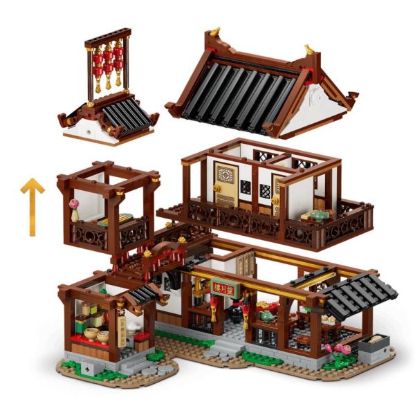 『現貨』  LEGO 80121	Chinese Festival-古代賞月客棧    盒組 