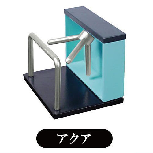 egb616『現貨』迴轉式閘道口模型 扭蛋 轉蛋 