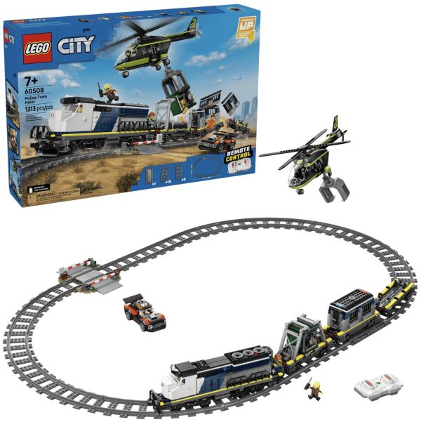 『現貨』LEGO 60508 City-警察列車搶案 盒組 