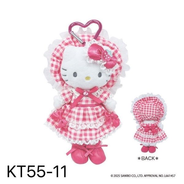 F064『現貨』Hello Kitty長腿時裝吊飾  NIC   景品   玩偶 