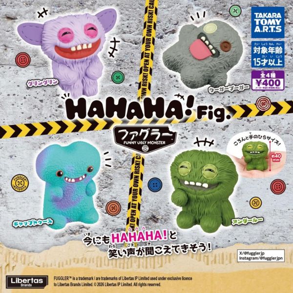 5A762『現貨』牙寶HAHAHA公仔   T-ARTS  扭蛋   轉蛋 