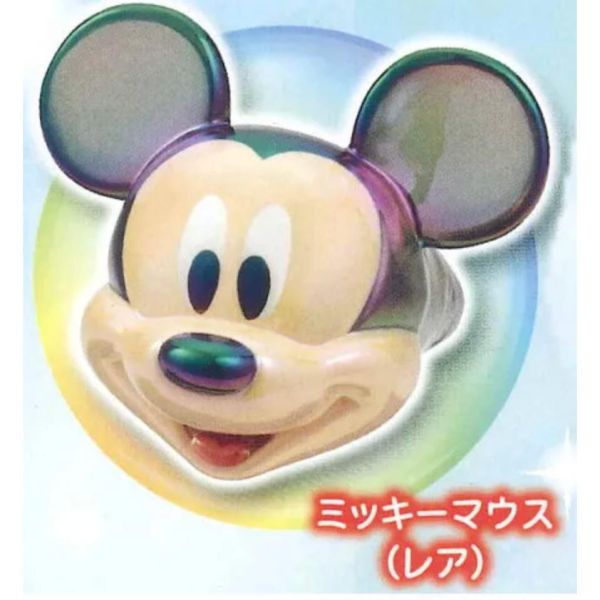 5A159『現貨』迪士尼人物大頭戒指 透明篇   T-ARTS  扭蛋   轉蛋 