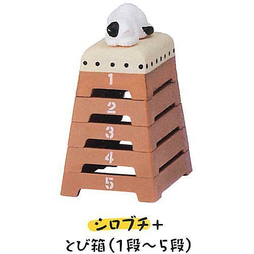 1A746『現貨』動物愛好系列-跳箱貓-新色篇 Standstones 扭蛋 轉蛋 