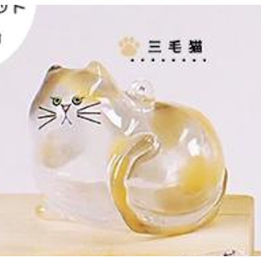 4A364『現貨』我家毛孩透明吊飾 Bright Link 扭蛋 轉蛋 