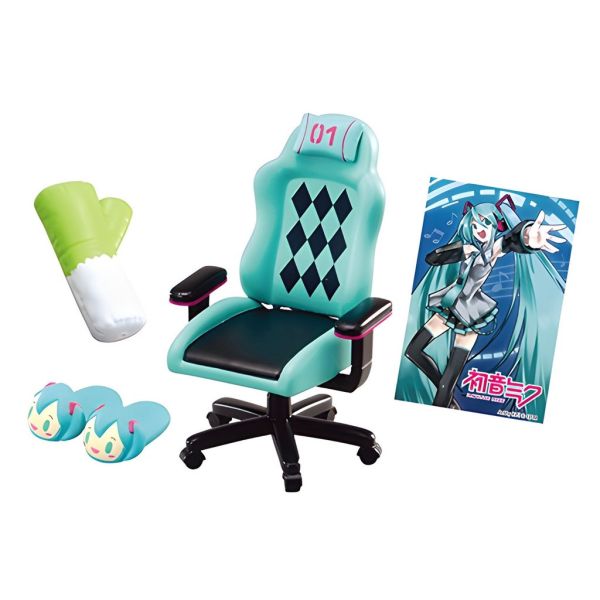 R4『現貨』初音未來房間場景組 盒玩 