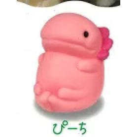 5A100『現貨』捏捏發聲軟膠蠑螈  YELL  扭蛋   轉蛋 