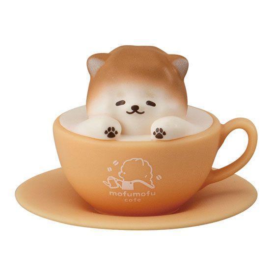 6A167『現貨』動物漂浮拿鐵公仔  BANDAI  扭蛋   轉蛋 