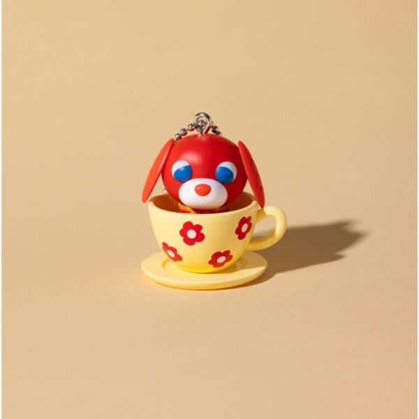4A588『現貨』杯中茶犬公仔吊飾 T-ARTS 扭蛋 轉蛋 