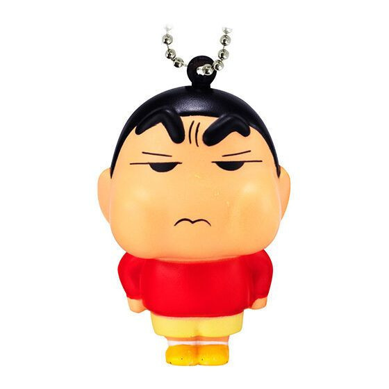 4A937『現貨』蠟筆小新捏捏公仔吊飾 BANDAI 扭蛋 轉蛋 