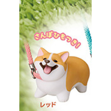 4A166『現貨』散步柯基 Standstones 扭蛋 轉蛋 