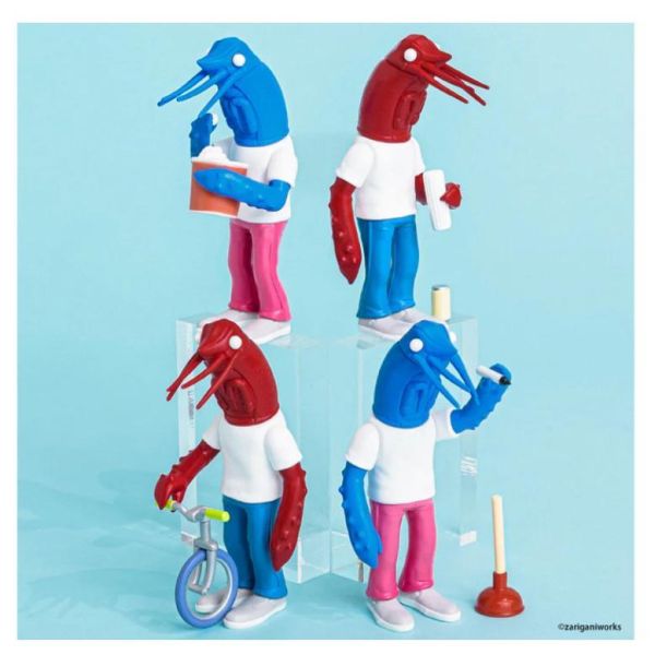 5A622『現貨』小龍蝦兄弟公仔   Kenelephant  扭蛋   轉蛋 