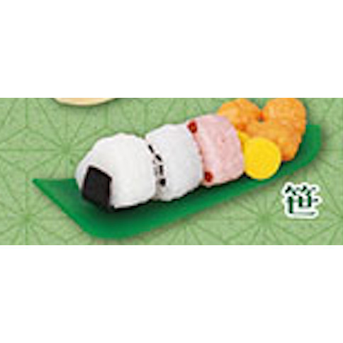 3A046『現貨』飯糰便當模型 J.DREAM 扭蛋 轉蛋 