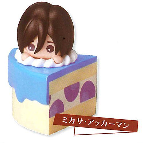 1A428『現貨』進擊的巨人 生日小蛋糕 Standstones 扭蛋 轉蛋 