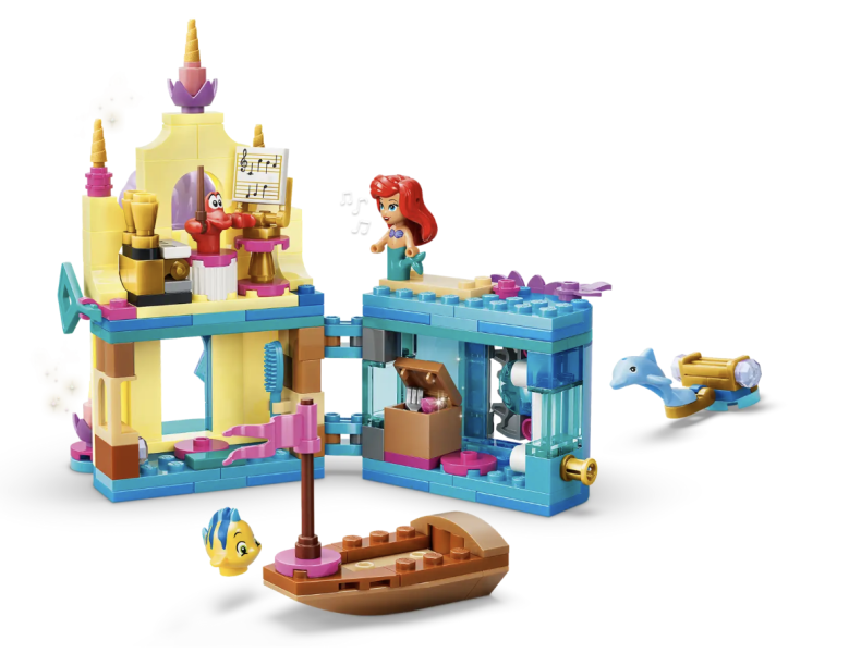 『現貨』LEGO 43285 DISNEY 愛麗兒的神奇迷你宮殿  盒組 