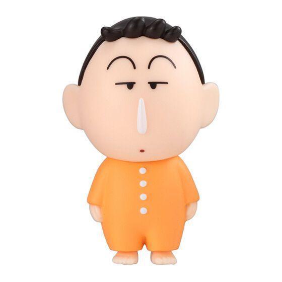 5A396『現貨』蠟筆小新剛睡醒公仔  BANDAI 扭蛋 轉蛋 