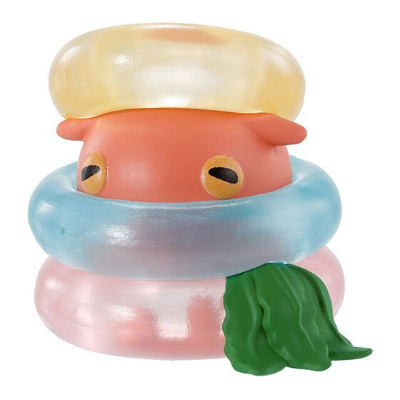 3A881『現貨』不會游泳的水邊生物公仔 BANDAI 扭蛋 轉蛋 